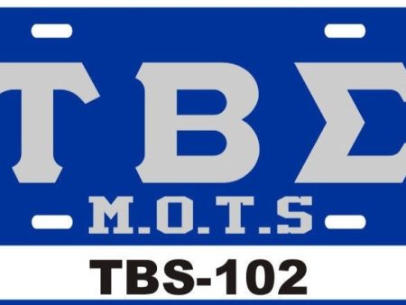 Tau Beta Sigma License Tag 2 For Cheap