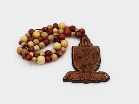 Lambda Theta Phi Wooden Bead Tiki Online now