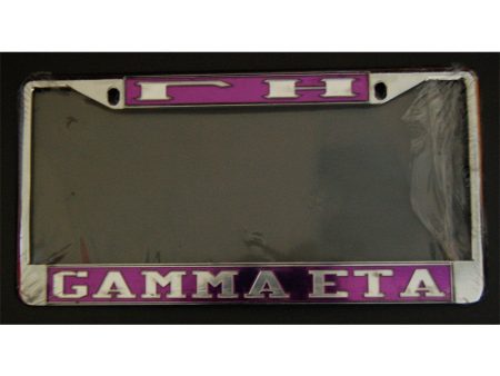 Gamma Eta License Frame Online Hot Sale