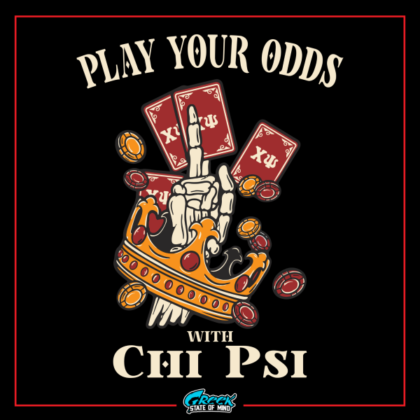 Chi Psi Graphic Hoodie | Play Your Odds Fashion