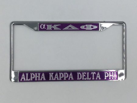 alpha Kappa Delta Phi License Frame Cheap