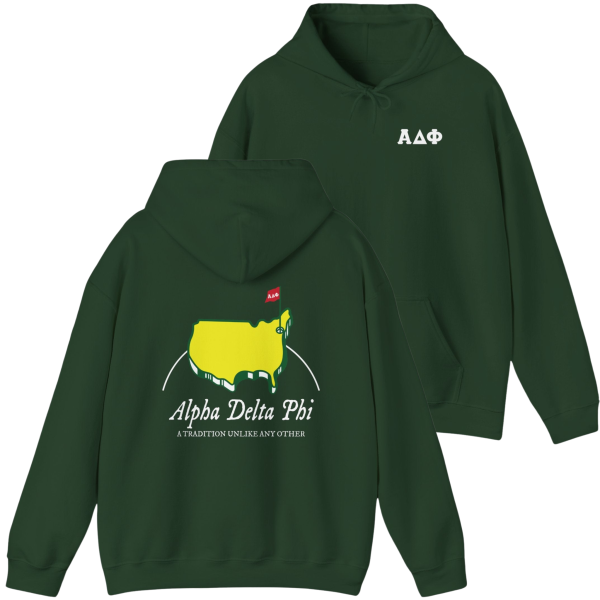 Alpha Delta Phi Graphic Hoodie | The Masters Discount