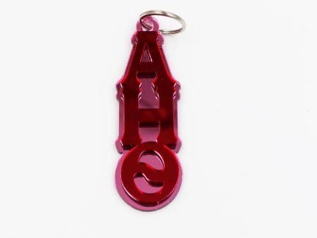 Alpha Eta Theta Block Letter Kechain Online Hot Sale