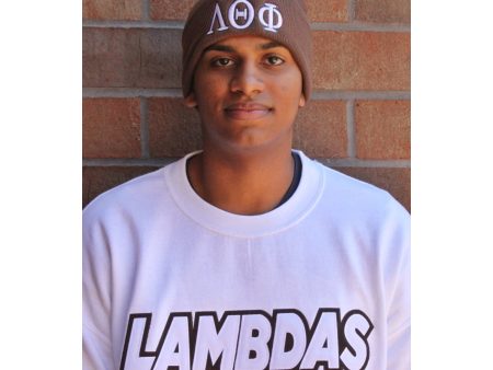 Lambda Theta Phi LAMBDAS White Crewneck Hot on Sale