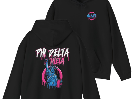 Phi Delta Theta Graphic Hoodie | Liberty Rebel For Discount