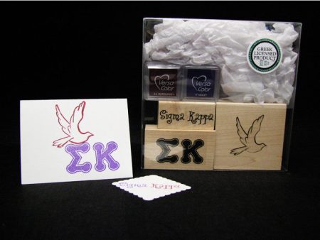 Sigma Kappa Rubber Stamp Kit Online Hot Sale