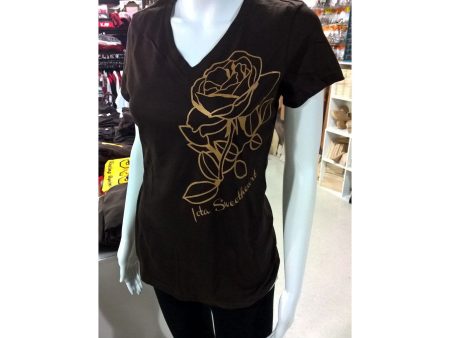 Iota Sweetheart Rose Fitted V neck - Discontinued Online now