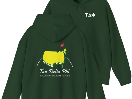 Tau Delta Phi Graphic Hoodie | The Masters Online