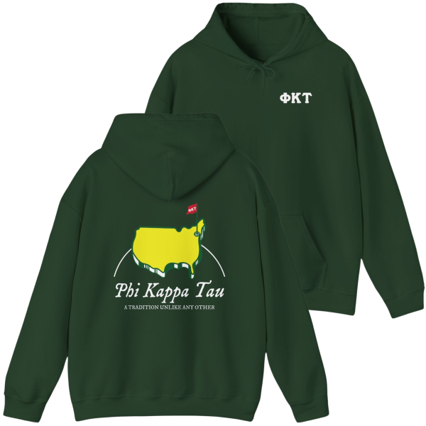 Phi Kappa Tau Graphic Hoodie | The Masters on Sale