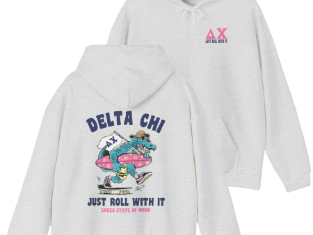 Delta Chi Graphic Hoodie | Alligator Skater Online now