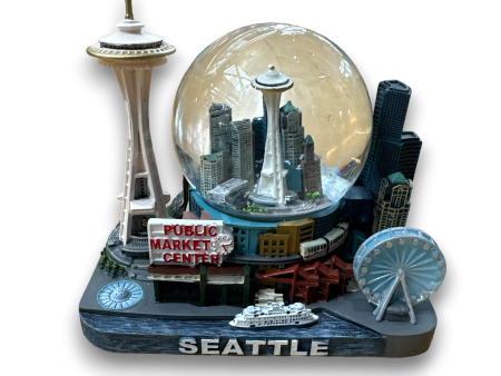 65mm Seattle Skyline Snowglobe Discount