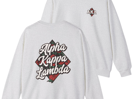 Alpha Kappa Lambda Graphic Crewneck Sweatshirt | Aloha For Discount