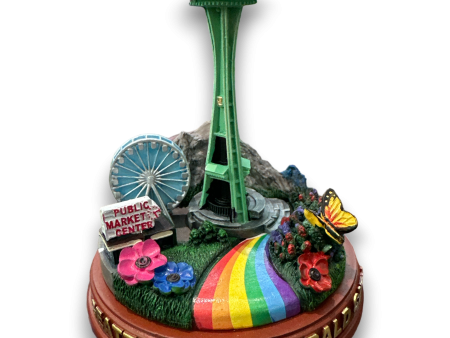 3.5  Resin Rainbow Seattle Statue Discount