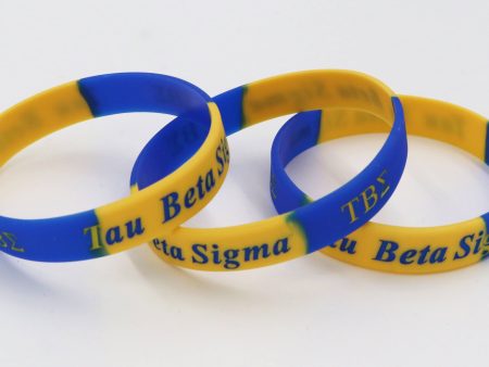 Tau Beta Sigma Silicone Bracelet Online now