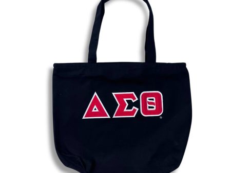 DST canvass zippered tote bag Online