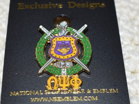 Omega Crest Lapel Pin For Sale