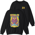 Sigma Pi Graphic Crewneck Sweatshirt | Woodstock Owl For Discount