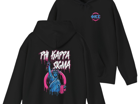 Phi Kappa Sigma Graphic Hoodie | Liberty Rebel For Cheap