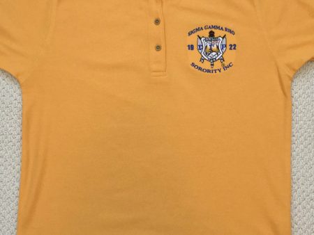 Sigma Gamma Rho Polo w crest Online