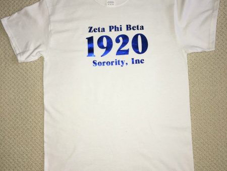 Zeta 1920 Foil T-shirt Sale