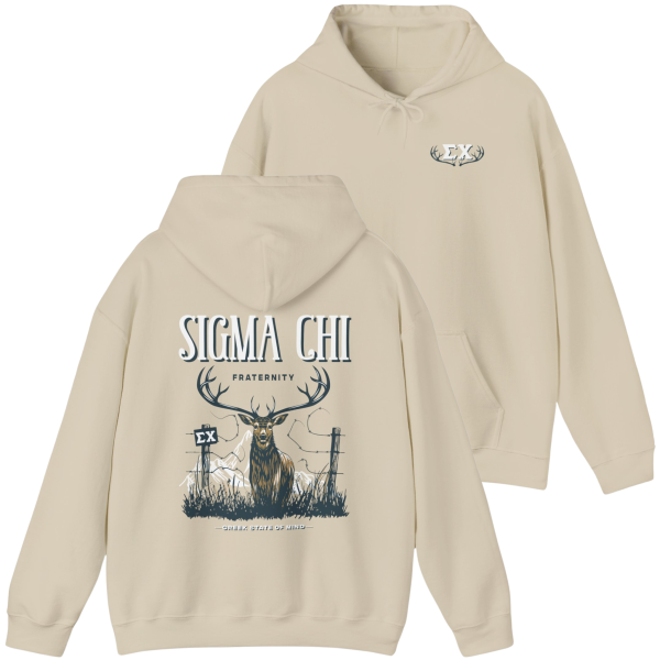 Sigma Chi Graphic Hoodie | Big Buck Online Hot Sale