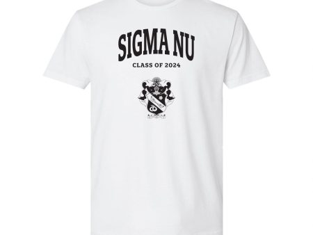 Sigma Nu Class of 2024 Graduation T-Shirt Online Sale