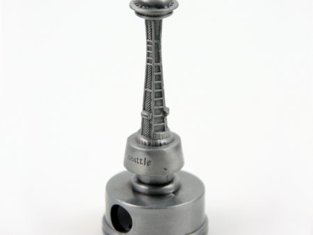 Space Needle Pewter Pencil Sharpener For Sale