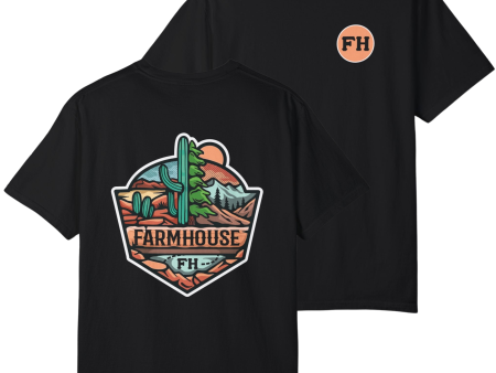 FarmHouse Graphic T-Shirt | Desert Mountains Online