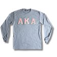 AKA L SLV T-shirt 3D letters For Discount