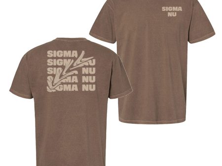 Sigma Nu Comfort Colors Liquify Short Sleeve Tee For Discount