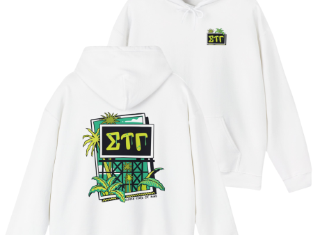 Sigma Tau Gamma Graphic Hoodie | Tropical Billboard Discount