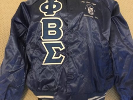 Phi Beta Sigma Satin Jacket Cheap