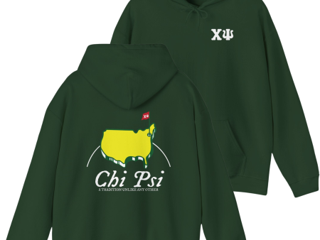 Chi Psi Graphic Hoodie | The Masters Online Hot Sale