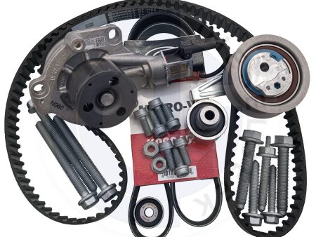 Deluxe Timing Belt Kit for 2015-2016 TDI Golf, Jetta, Beetle, Passat and Audi A3 (EA288) Online now