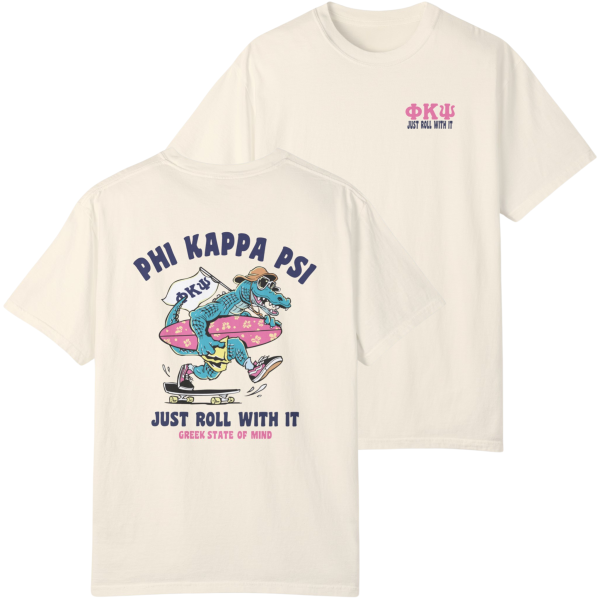 Phi Kappa Psi Graphic T-Shirt | Alligator Skater Sale