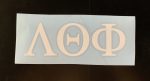 Lambda Theta Phi Vinyl Decal For Sale