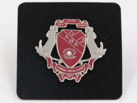 Lambda Theta Alpha Shield Pin on Sale