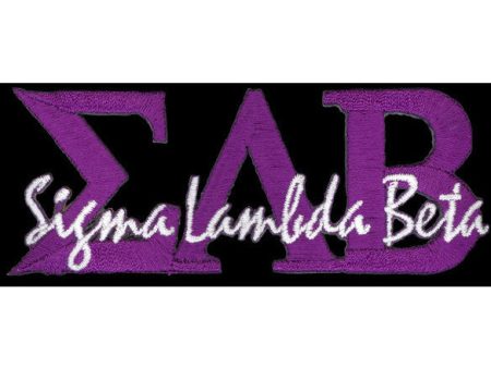 Sigma Lambda Beta Signature Patch Online