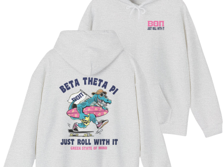 Beta Theta Pi Graphic Hoodie | Alligator Skater Fashion