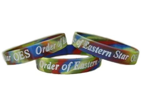 Order of the Eastern Star Silicone Bracelet Discount