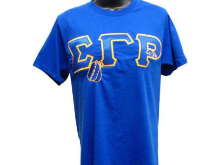 Sigma Gamma Rho Embroidered Dogtag Tee on Sale