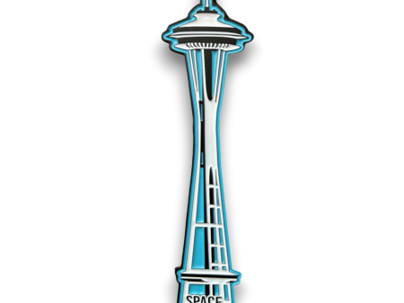 Space Needle Enamel Magnet Fashion