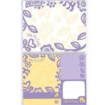 Delta Phi Epsilon Sticky Tab Book on Sale