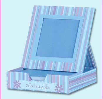 Zeta Tau Alpha Memo Box With Frame Cheap