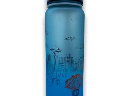 Semi Transparent Water Bottle Discount