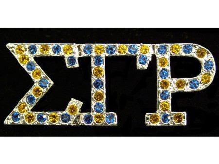 Sigma Gamma Rho Austrian Crystal Pin 6 For Discount