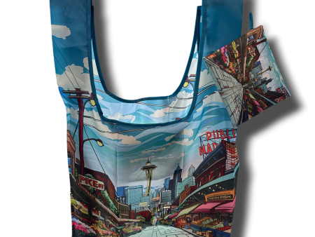 Seattle Market Packable Tote Online