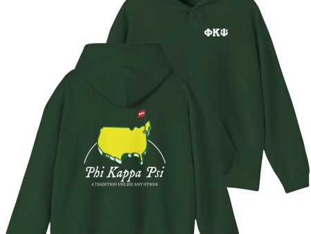 Phi Kappa Psi Graphic Hoodie | The Masters on Sale