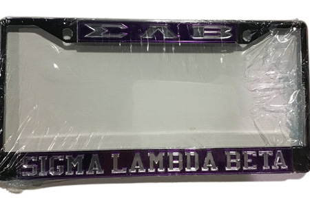 Sigma Lambda Beta License Frame Online Sale