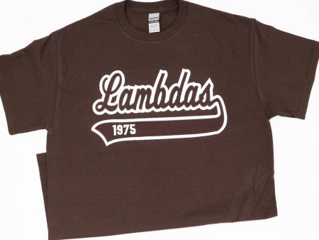 Lambda Theta Phi Embroidered Swoosh Tee Supply